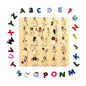Lady Legends Wooden Alphabet Puzzle