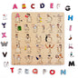 Golf Legends Wooden Alphabet Puzzle