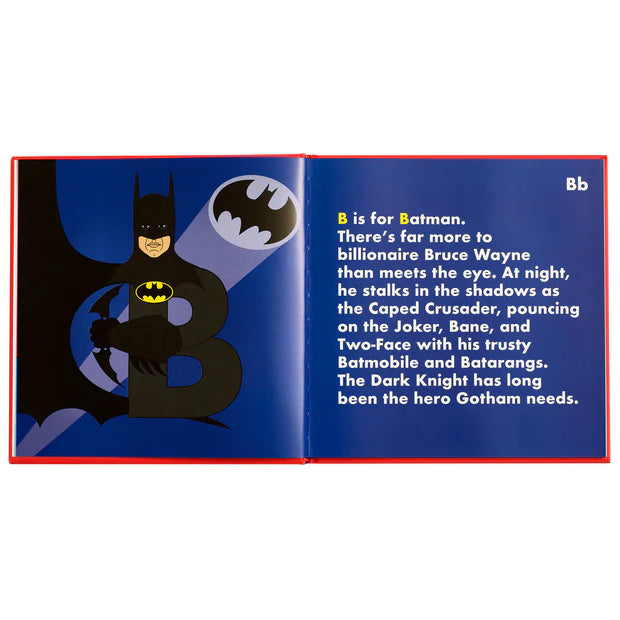 Superhero Legends Alphabet Book dual edition set Alphabet Legends US