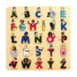 Lady Legends Wooden Alphabet Puzzle