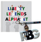 Liberty Legends & Free RBG Keychain