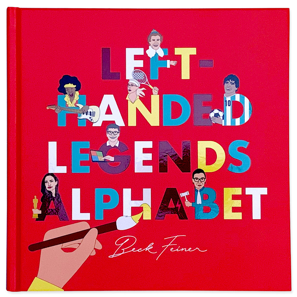 Left-Handed Legends Alphabet Book – Alphabet Legends