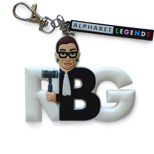 RBG Alphabet Legends Scented Keychain